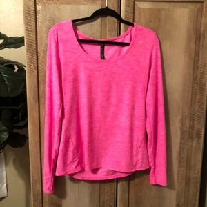 Bright Pink Athletic Top